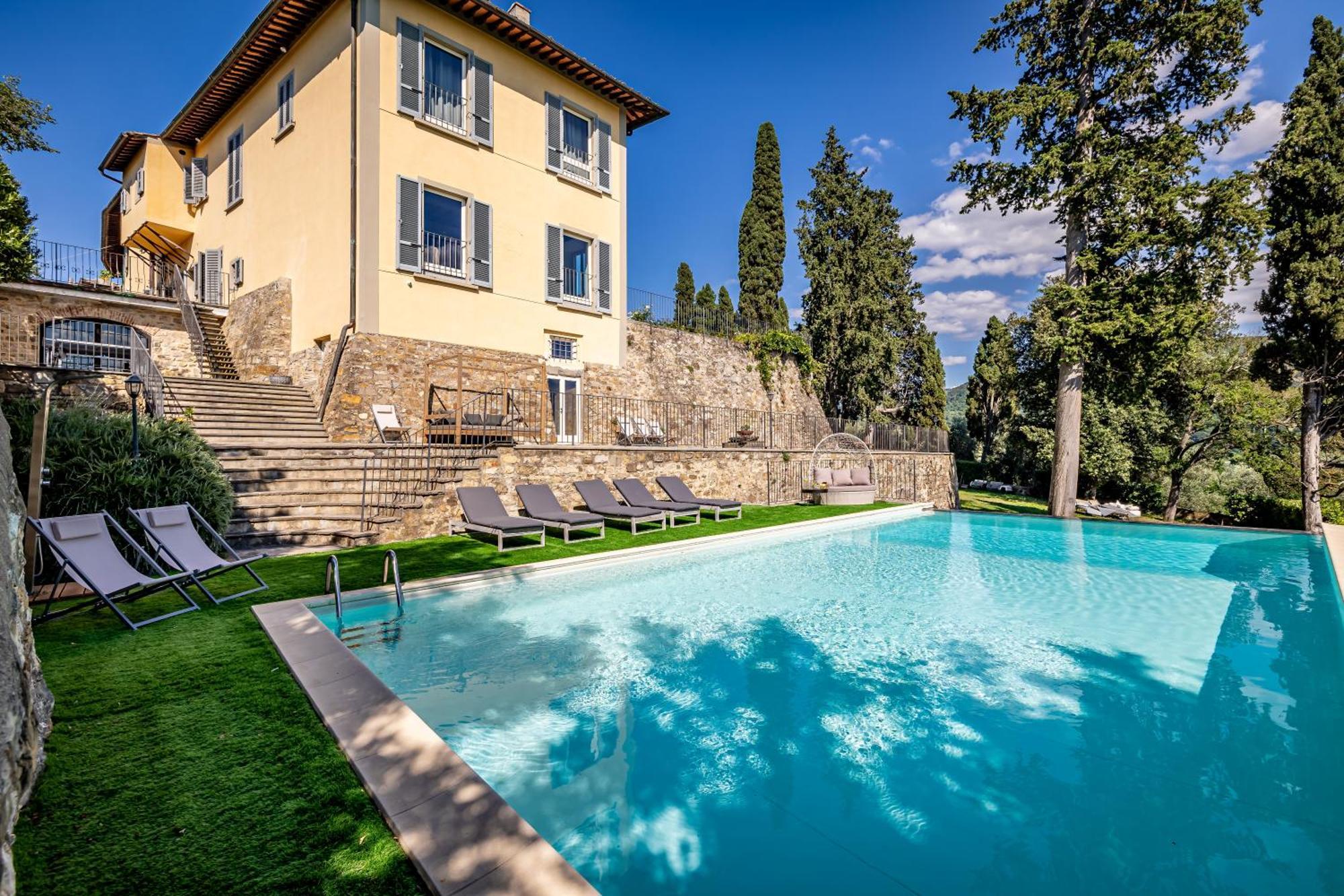 Luxury Villa Tolomei Gucci With Spa San Jacopo al Girone Exterior foto
