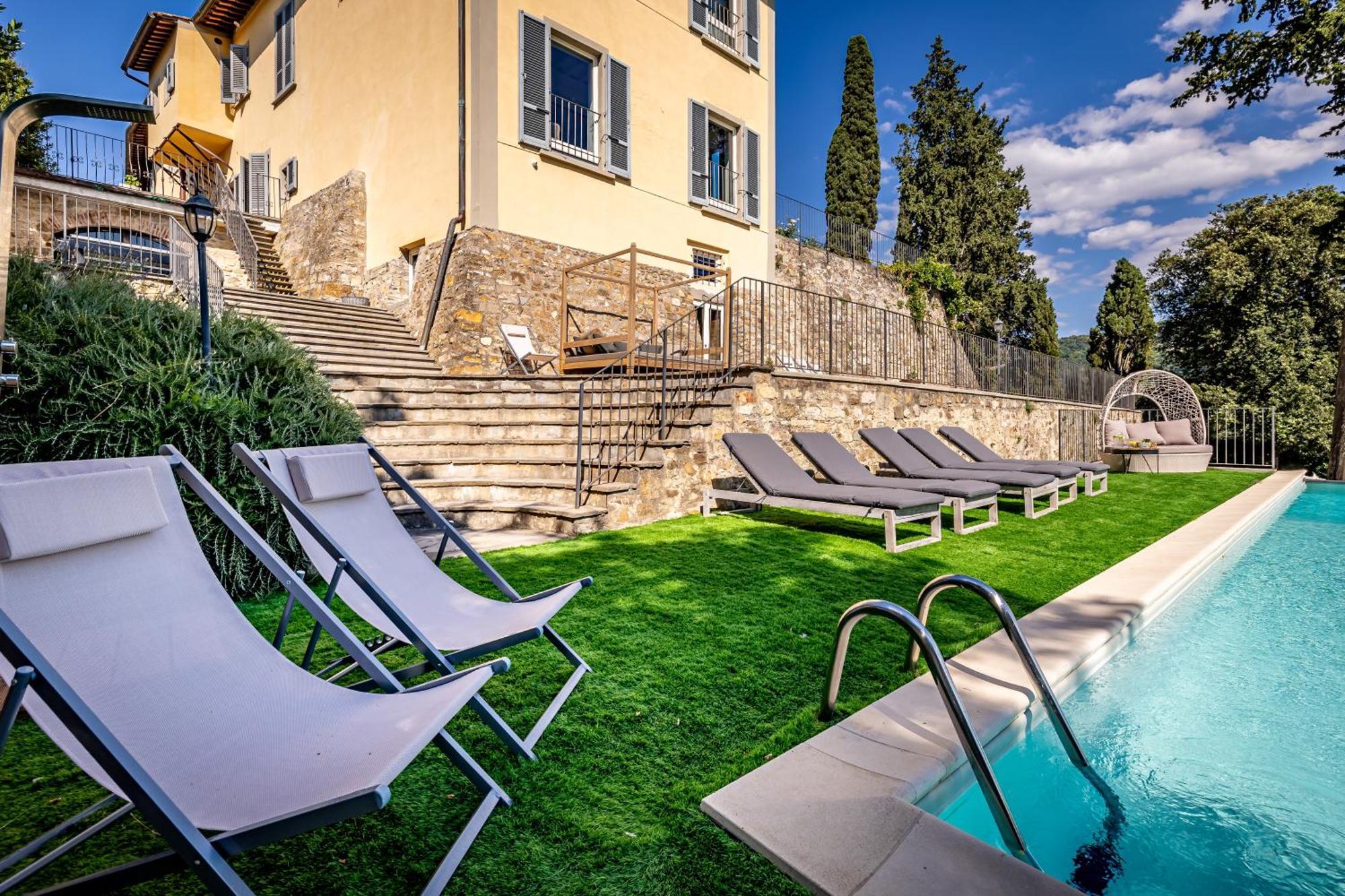 Luxury Villa Tolomei Gucci With Spa San Jacopo al Girone Exterior foto