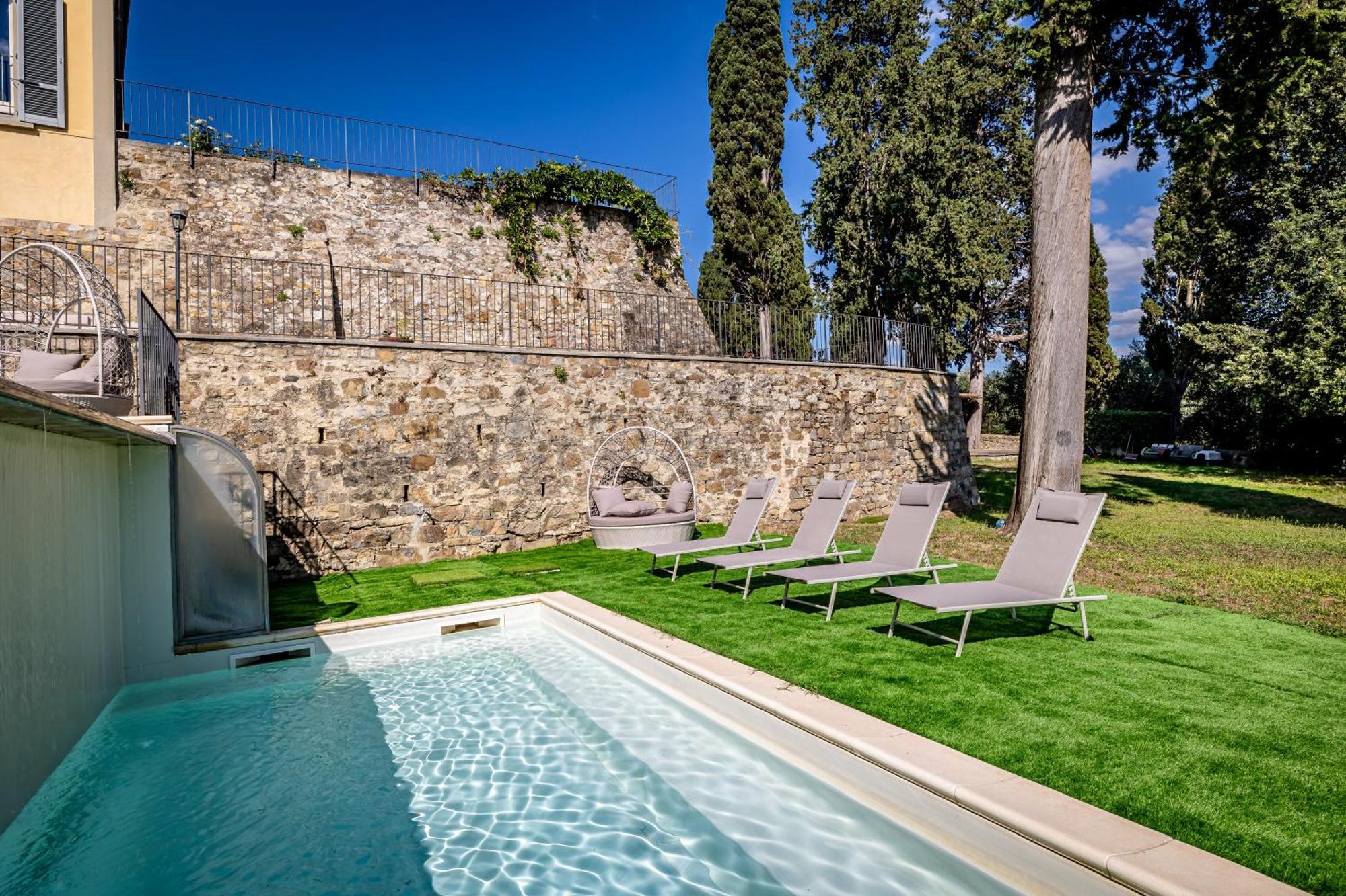 Luxury Villa Tolomei Gucci With Spa San Jacopo al Girone Exterior foto