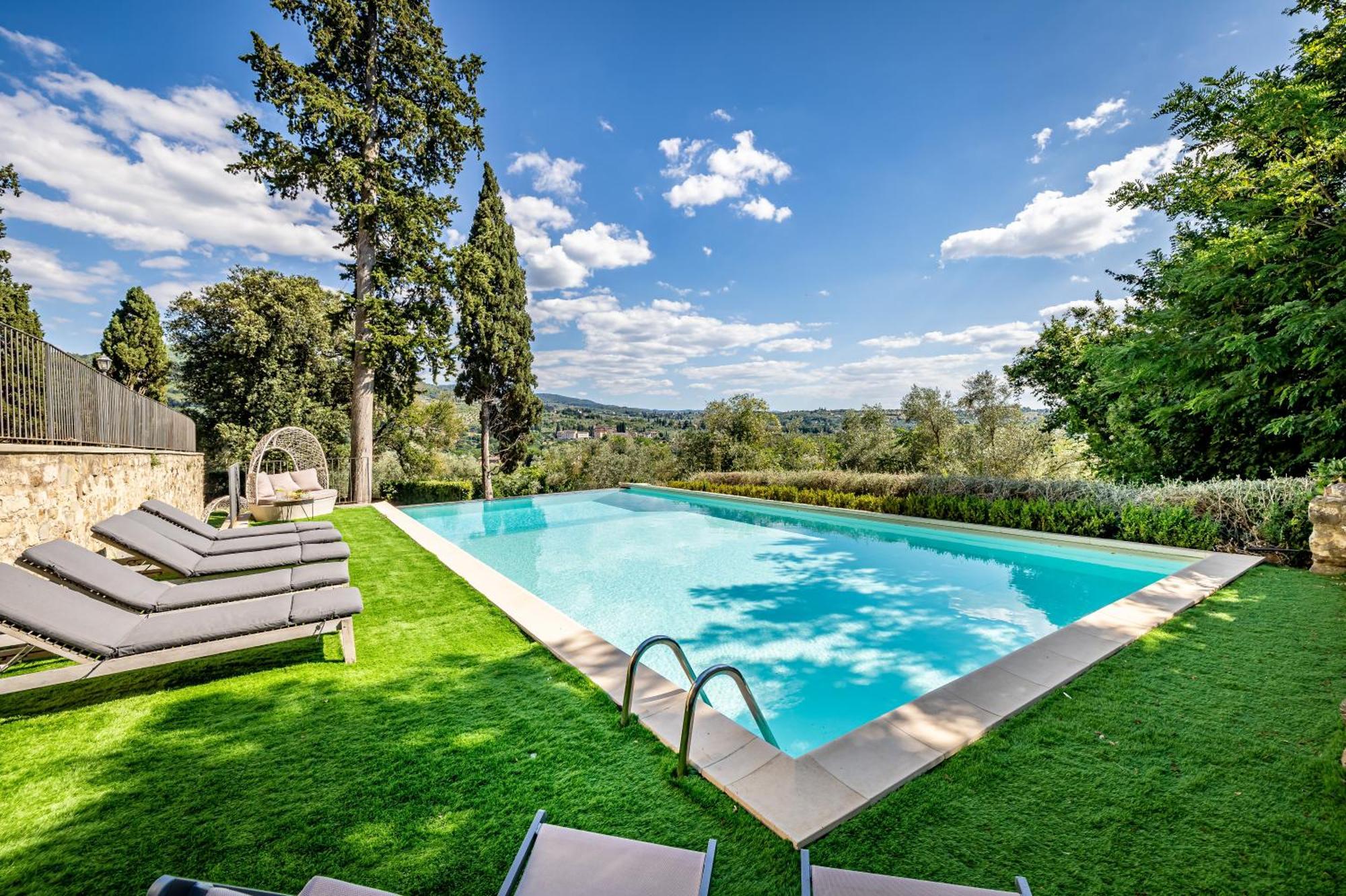 Luxury Villa Tolomei Gucci With Spa San Jacopo al Girone Exterior foto